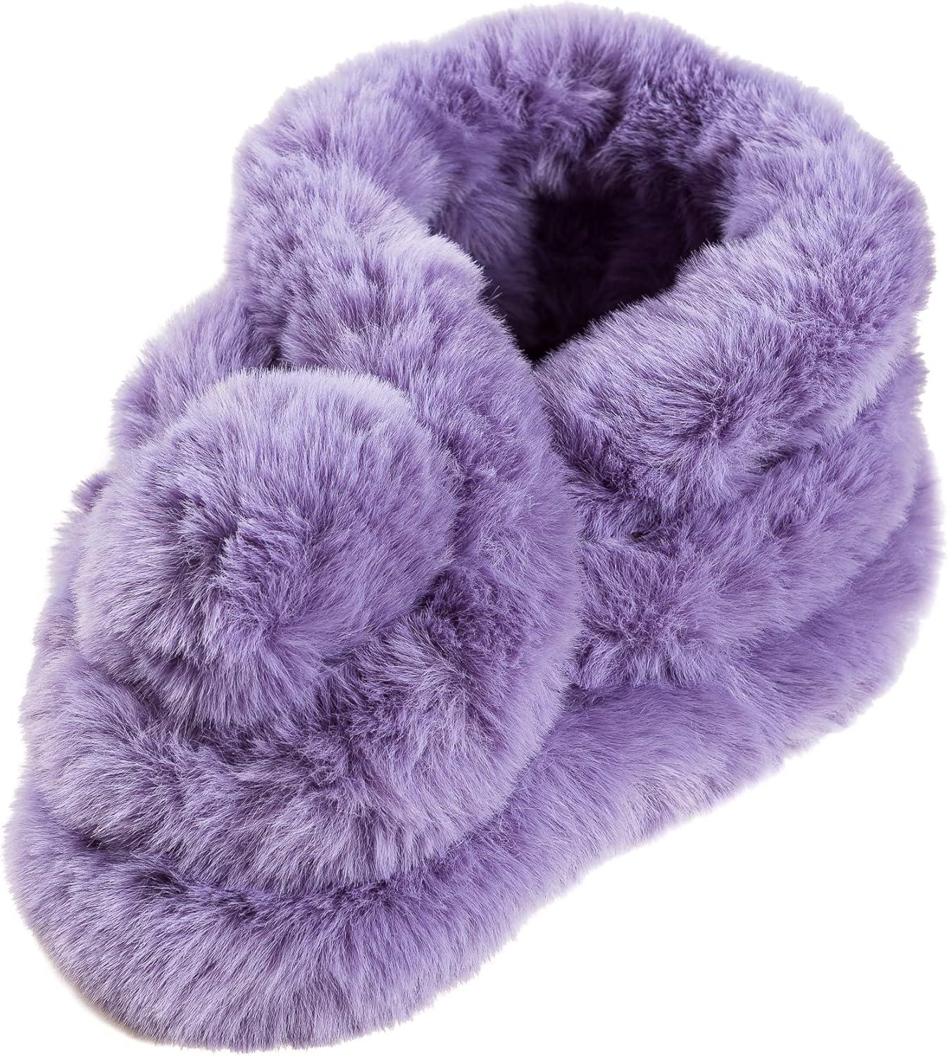 imageFur Collar Scarf for Women Faux Fur Scarves Neck Shrug for Spring Fall Winter Coat DressPontevedra Collection 17  Purple