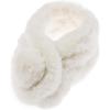 Fur Collar Scarf for Women Faux Fur Scarves Neck Shrug for Spring Fall Winter Coat Dress(Pontevedra Collection 1 – Off White)
