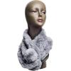 Fur Collar Scarf for Women Faux Fur Scarves Neck Shrug for Spring Fall Winter Coat Dress(Pontevedra Collection 3 – Gray)
