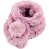 Fur Collar Scarf for Women Faux Fur Scarves Neck Shrug for Spring Fall Winter Coat Dress(Pontevedra Collection 6 – Pink)