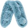 Fur Collar Scarf for Women Faux Fur Scarves Neck Shrug for Spring Fall Winter Coat Dress(Pontevedra Collections 11 – Aqua)