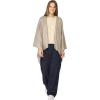 Women’s Shawl Wrap Poncho Ruana Cape Cardigan Sweater Open Front for Travel Flight Cruises(Tarifa Collection – Hooded Poncho – Khaki)