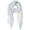 MELIFLUOS DESIGNED IN SPAIN Scarf for Women Lightweight Geometric Fashion For Summer Fall Scarves Shawl Wraps(Madrid Collections 10 – Blue and Off White)