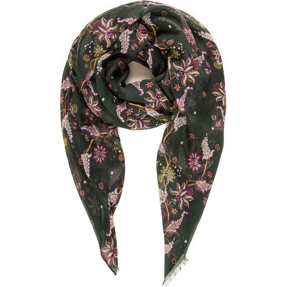 imageScarf for Women Lightweight Floral Flower Scarves for Spring Fall Winter Shawl Wrap NF15310