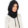 Hooded Scarf Beanie for Women Men Balaclava Scarves Hat for Fall Winter(Muxia Collection: Black)