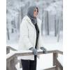 Hooded Scarf Beanie for Women Men Balaclava Scarves Hat for Fall Winter(Muxia Collection: Gray)