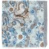 Infinity Scarf for Women Lightweight Fashion Scarves for Summer Fall(Ibiza Collection 1 – Blue Paisley)
