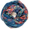 Infinity Scarf for Women Lightweight Fashion Scarves for Summer Fall(Ibiza Collection 2 – Navy Blue)