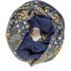 Infinity Scarf for Women Lightweight Fashion Scarves for Summer Fall(Ibiza Collection 3 – Navy Geometric)