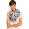 Infinity Scarf for Women Lightweight Fashion Scarves for Summer Fall(Ibiza Collection 7 – Beige Paisley Floral)