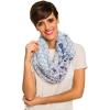 Infinity Scarf for Women Lightweight Fashion Scarves for Summer Fall(Ibiza Collection 8 – Light Blue Aztec)