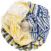 Infinity Scarf for Women Lightweight Fashion Scarves for Summer Fall(Ibiza Collection 9 – Yellow Wave Design)
