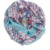 Infinity Scarf for Women Lightweight Fashion Scarves for Summer Fall(Ibiza Collections 10 – Blue Paisley)