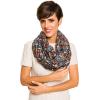 Infinity Scarf for Women Lightweight Fashion Scarves for Summer Fall(Ibiza Collections 11 – Blue Floral)