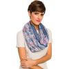 Infinity Scarf for Women Lightweight Fashion Scarves for Summer Fall(Ibiza Collections 18 – Blue Mosaic)