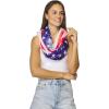 Infinity Scarf for Women Lightweight Fashion Scarves for Summer Fall(Usa Design Infinity Scarf Collection – Especial Edition 1)