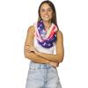 Infinity Scarf for Women Lightweight Fashion Scarves for Summer Fall(Usa Design Infinity Scarf Collection – Especial Edition 1)