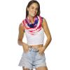 Infinity Scarf for Women Lightweight Fashion Scarves for Summer Fall(Usa Design Infinity Scarf Collection – Especial Edition 2)