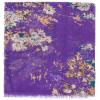 MELIFLUOS DESIGNED IN SPAIN Scarf for Women Lightweight Floral Flower Scarves for Summer Fall Shawl Wrap(Barcelona Collection 1 – Purple Floral)