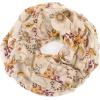 MELIFLUOS DESIGNED IN SPAIN Scarf for Women Lightweight Floral Flower Scarves for Summer Fall Shawl Wrap(Barcelona Collection 6 – Beige Elegant Flower)