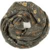 MELIFLUOS DESIGNED IN SPAIN Scarf for Women Lightweight Floral Flower Scarves for Summer Fall Shawl Wrap(Barcelona Collection 7 – Gray Floral)