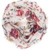 MELIFLUOS DESIGNED IN SPAIN Scarf for Women Lightweight Floral Flower Scarves for Summer Fall Shawl Wrap(Barcelona Collections 15 – Beige Red Flower)