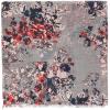 MELIFLUOS DESIGNED IN SPAIN Scarf for Women Lightweight Floral Flower for Summer Fall Scarves Shawl Wrap(Valencia Collection 2- Gray Floral Design)