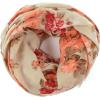 MELIFLUOS DESIGNED IN SPAIN Scarf for Women Lightweight Floral Flower for Summer Fall Scarves Shawl Wrap(Valencia Collection 9 – Beige Rose)