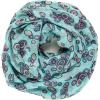 MELIFLUOS DESIGNED IN SPAIN Scarf for Women Lightweight Floral Flower for Summer Fall Scarves Shawl Wrap(Valencia Collections 30 – Aqua Paisley)