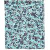 MELIFLUOS DESIGNED IN SPAIN Scarf for Women Lightweight Floral Flower for Summer Fall Scarves Shawl Wrap(Valencia Collections 30 – Aqua Paisley)