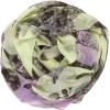 MELIFLUOS DESIGNED IN SPAIN Scarf for Women Lightweight Floral Flower for Summer Fall Scarves Shawl Wrap(Valencia Collections 33 – Green Purple Floral)