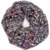 MELIFLUOS DESIGNED IN SPAIN Scarf for Women Lightweight Paisley Fashion for Summer Fall Scarves Shawl Wrap(Sevilla Collection 3 – Blue and Red)