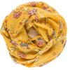 MELIFLUOS DESIGNED IN SPAIN Scarf for Women Lightweight Paisley Fashion for Summer Fall Scarves Shawl Wrap(Sevilla Collection 3 – Yellow Floralpattern)