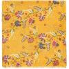 MELIFLUOS DESIGNED IN SPAIN Scarf for Women Lightweight Paisley Fashion for Summer Fall Scarves Shawl Wrap(Sevilla Collection 3 – Yellow Floralpattern)