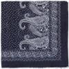 MELIFLUOS DESIGNED IN SPAIN Scarf for Women Lightweight Paisley Fashion for Summer Fall Scarves Shawl Wrap(Sevilla Collection 9 – Navy With White Paisley)