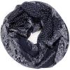 MELIFLUOS DESIGNED IN SPAIN Scarf for Women Lightweight Paisley Fashion for Summer Fall Scarves Shawl Wrap(Sevilla Collection 9 – Navy With White Paisley)
