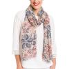 MELIFLUOS DESIGNED IN SPAIN Scarf for Women Lightweight Paisley Fashion for Summer Fall Scarves Shawl Wrap(Sevilla Collections 28 – Beige Paisley)