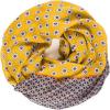 MELIFLUOS DESIGNED IN SPAIN Scarf for Women Lightweight Paisley Fashion for Summer Fall Scarves Shawl Wrap(Sevilla Collections 35 – Yellow Geometric Flower Design)