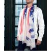 MELIFLUOS DESIGNED IN SPAIN USA American Flag Scarf for Women and Men Unisex Lightweight Long Soft Scarves for Summer Fall(Usa Design Collection – Especial Edition 1)