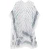 MELIFLUOS DESIGNED IN SPAIN Women’s Beach Cover Up Swimsuit Kimono Pareo Sarong Beach Wear Dress for Summer(Marbella Collection 2 – White and Gray Geometric)