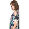 MELIFLUOS DESIGNED IN SPAIN Women’s Beach Cover Up Swimsuit Kimono Pareo Sarong Beach Wear Dress for Summer(Marbella Collections 24 – Navy Floral)