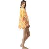 MELIFLUOS DESIGNED IN SPAIN Women’s Beach Cover Up Swimsuit Kimono Pareo Sarong Beach Wear Dress for Summer(Retiro Collection 2 – Orange Paisley)