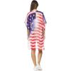 MELIFLUOS DESIGNED IN SPAIN Women’s Beach Cover Up Swimsuit Kimono Pareo Sarong Beach Wear Dress for Summer(Usa Design Cover Up Collection – Especial Edition 3)