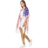 MELIFLUOS DESIGNED IN SPAIN Women’s Beach Cover Up Swimsuit Kimono Pareo Sarong Beach Wear Dress for Summer(Usa Design Cover Up Collection – Especial Edition 6)