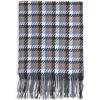MELIFLUOS DESIGNED IN SPAIN Women’s Fashion Scarves Long Shawl Cardigan Wrap Large Warm Long Scarves(Buendia Collection – Blue and White Plaid)