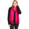 MELIFLUOS DESIGNED IN SPAIN Women’s Fashion Scarves Long Shawl Cardigan Wrap Large Warm Long Scarves(Classic Solid Color Collection – Magenta)