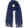 MELIFLUOS DESIGNED IN SPAIN Women’s Fashion Scarves Long Shawl Cardigan Wrap Large Warm Long Scarves(Classic Solid Color Collection – Navy)