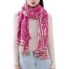 MELIFLUOS DESIGNED IN SPAIN Women’s Fashion Scarves Long Shawl Cardigan Wrap Large Warm Long Scarves(Palma Design – Fuschia Paisley)