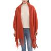 MELIFLUOS DESIGNED IN SPAIN Women’s Fashion Scarves Long Shawl Cardigan Wrap Large Warm Long Scarves(Solid Color Design – Ginger)