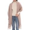 MELIFLUOS DESIGNED IN SPAIN Women’s Fashion Scarves Long Shawl Cardigan Wrap Large Warm Long Scarves(Solid Color Design – Taupe)